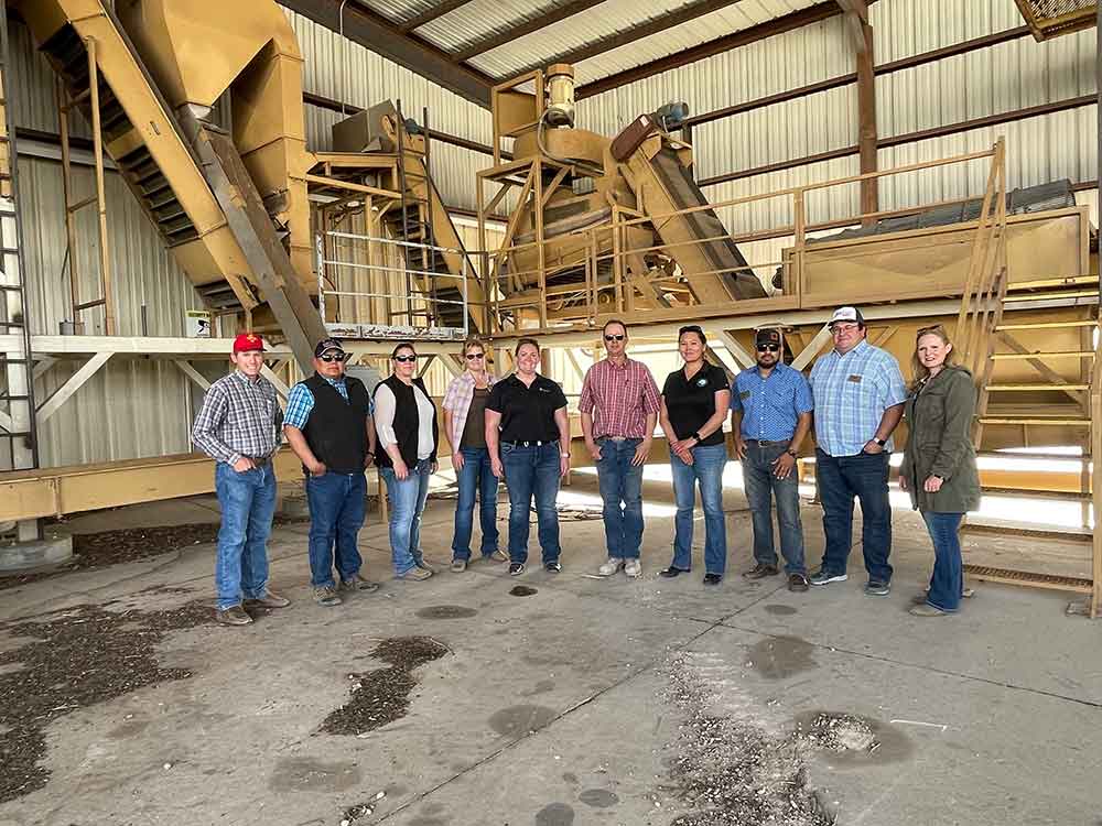 Members of Class 15 at Chase Pecans Inc. 